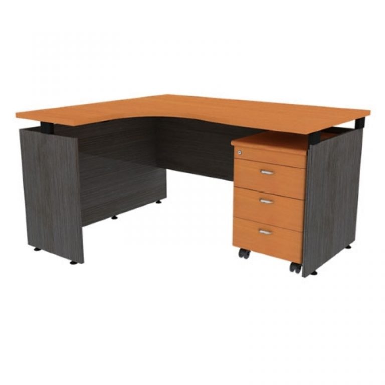 Bàn nhân viên chữ L BL002