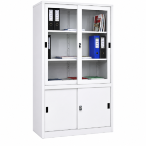 Tủ hồ sơ cánh kính trượt THS006