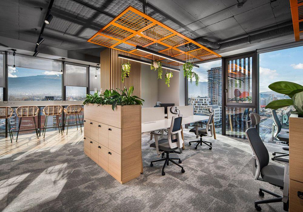 Thiết kế văn phòng tầm trung 100m2